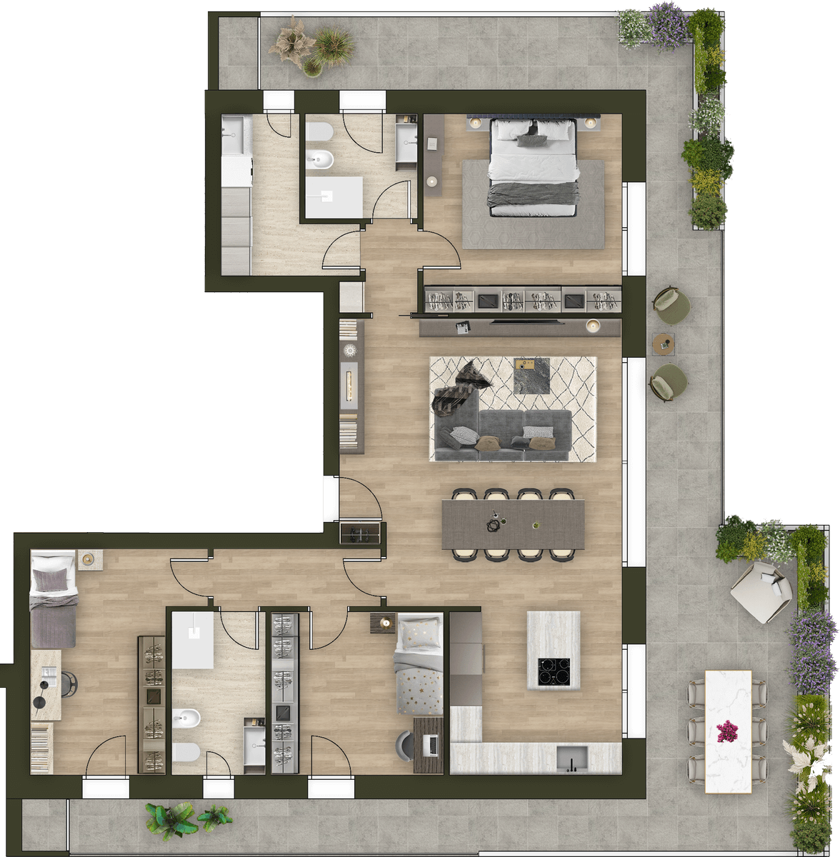 Planimetria Unità A7