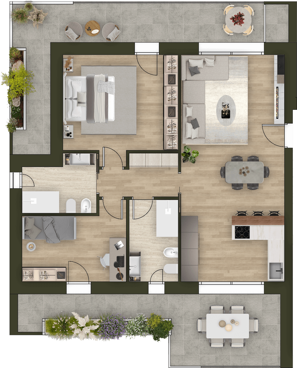 Planimetria Unità B5