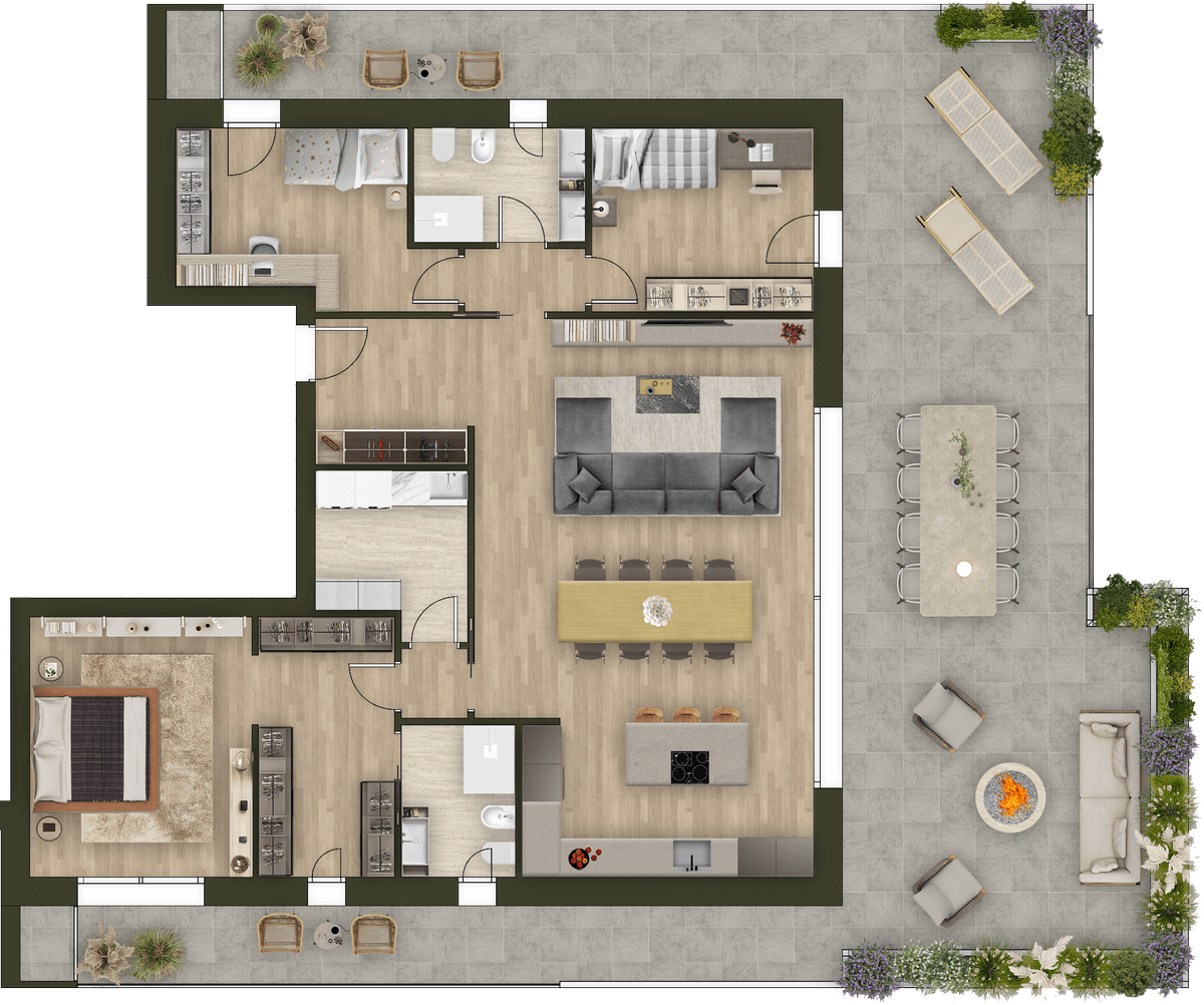 Planimetria Unità B6